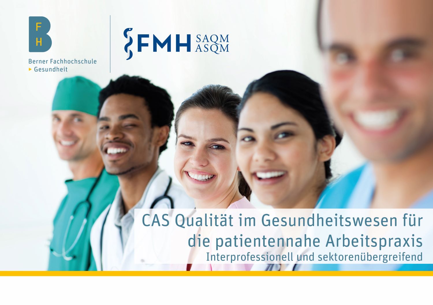 Postkarte CAS Qualität in der Medizin
