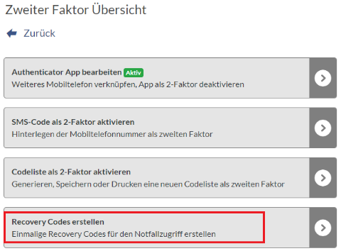 zwei-faktor-übersicht